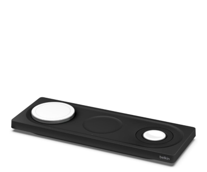 Ładowarka i akumulator BELKIN Bezprzewodowa ładowarka MagSafe 3w1 czarna WIZ016vfBK